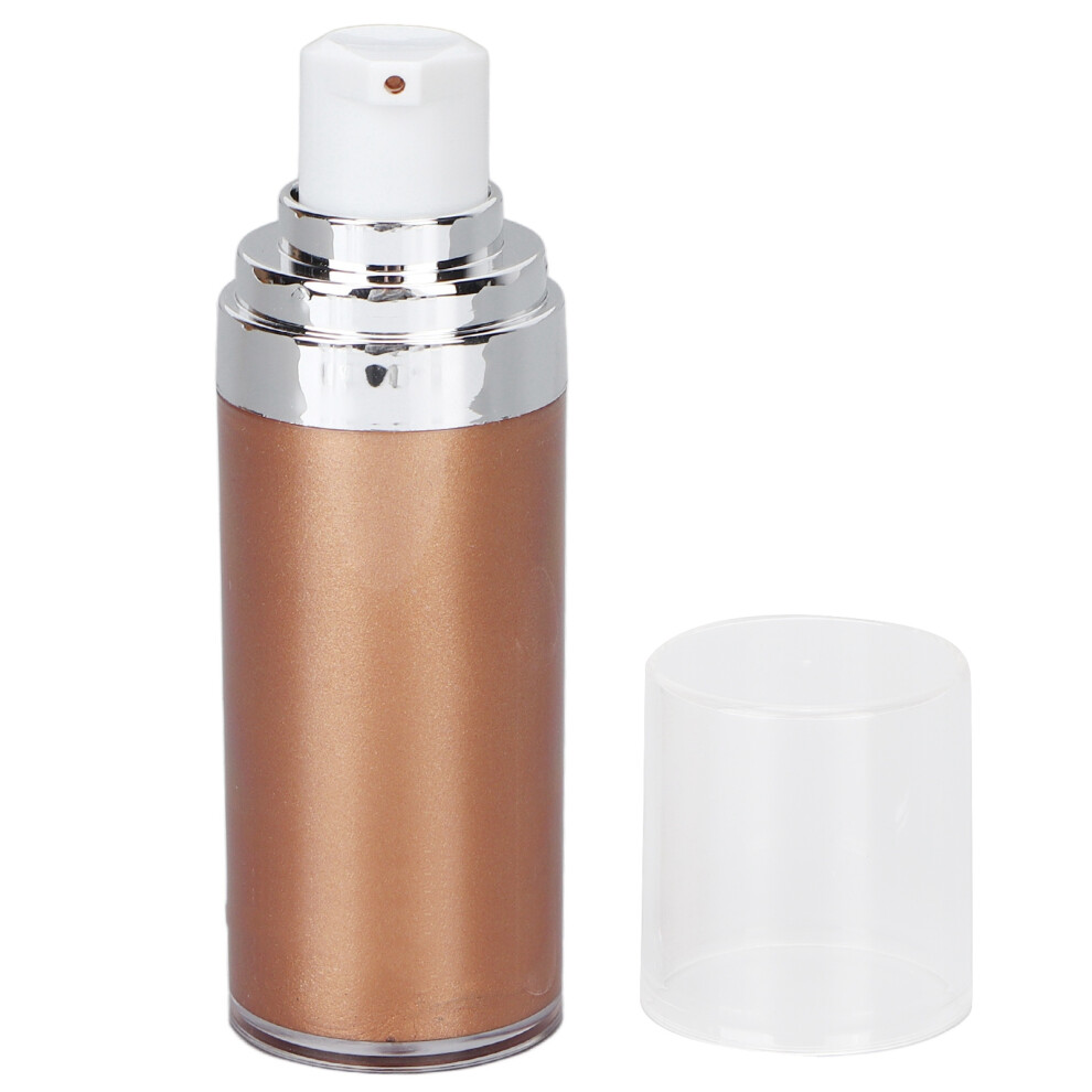 Cream/Gold Glitter Body Makeup Liquid 20Ml Rose Highlighter Lotion