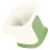 Durable Handheld Vegetable Cutter 7x7.5cm White Easy Clean 1