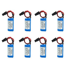 8PCS 3V 1800mAh 1756BA2 Replacement Battery for BR2/3AAB PLC Reliable Backup Power
