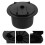 RV Cable Hatch Waterproof Electrical Access Box for RVs and Boats, Tool Install, Black Finish 2