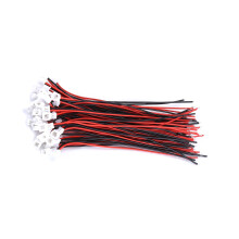 1.25mm Connector Set 2 Pin 3 Pin with Wires, Right Angle Design for PCB Projects, Compatible with JST, Stable Signal Transfer