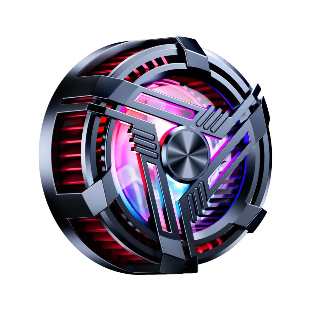 Magnetic Rgb Phone Cooler For Gaming And Streaming With Semiconductor Chip And Active Cooling 9092120825640