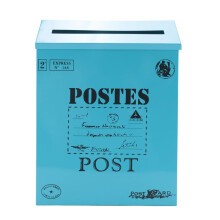 Mailbox Vintage Wall Mount Mailbox Post Letter Box for Outside Antique Metal Mailbox Rust Resistant Mail Holder