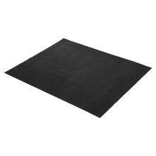 4 PièCes Noir éTagèRe de Four Silicone Rack Guard + 2 PièCes Tapis de RevêTements de Four AntiadhéSifs pour Garder le Four Propre et ProtéGer