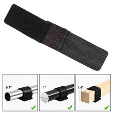 Tappetini in Feltro per Gambe per Sedie da Ufficio Coperture con Ganci e Passanti Antiscivolo Piedini per Sedie Cuscinetti Avvolgenti Protezioni per