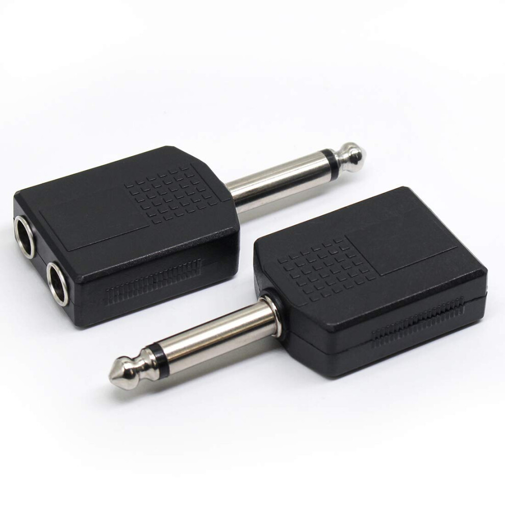 3.5Mm To Rca Adapter Pack Of 2, Stereo Splitter Cable With Dual Rca Connectivity For Audio Devices 9092120222456