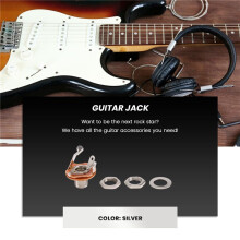 Guitar Parts & Accessories Switchcraft 1/4 6.35mm 2-Conductor Mono Chassis Guitar Jack Input Output