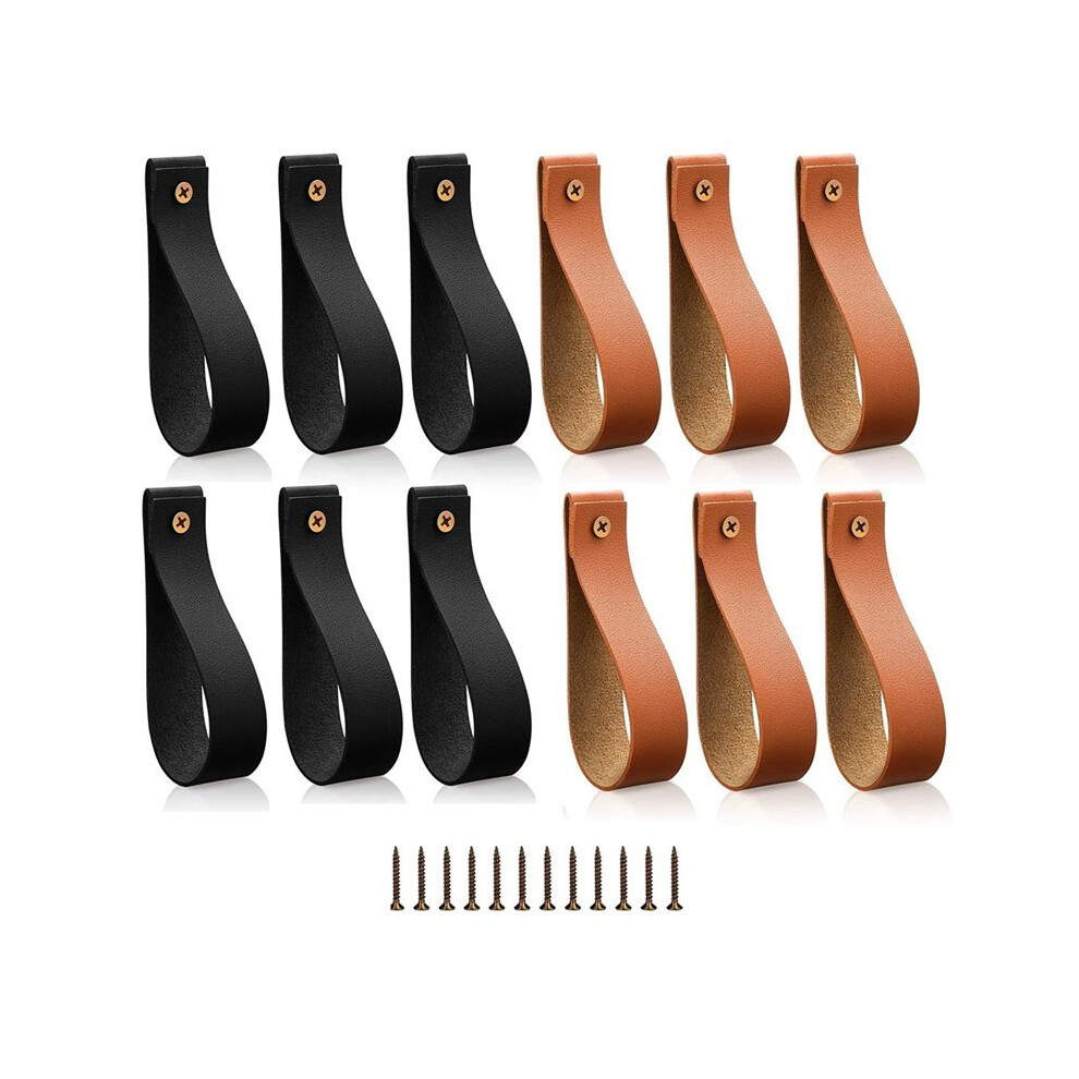 Tauoh Curtain Rod Holder Bracket, Loop Strap For Wood Curtain Rod, Strap Wall Hooks For Hanging Towel Canoe Paddle