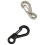 Alloy Carabiner Clip Tiny Spring Snap Hook Carabiners for Backpack Keychains Accessories(Black) 6
