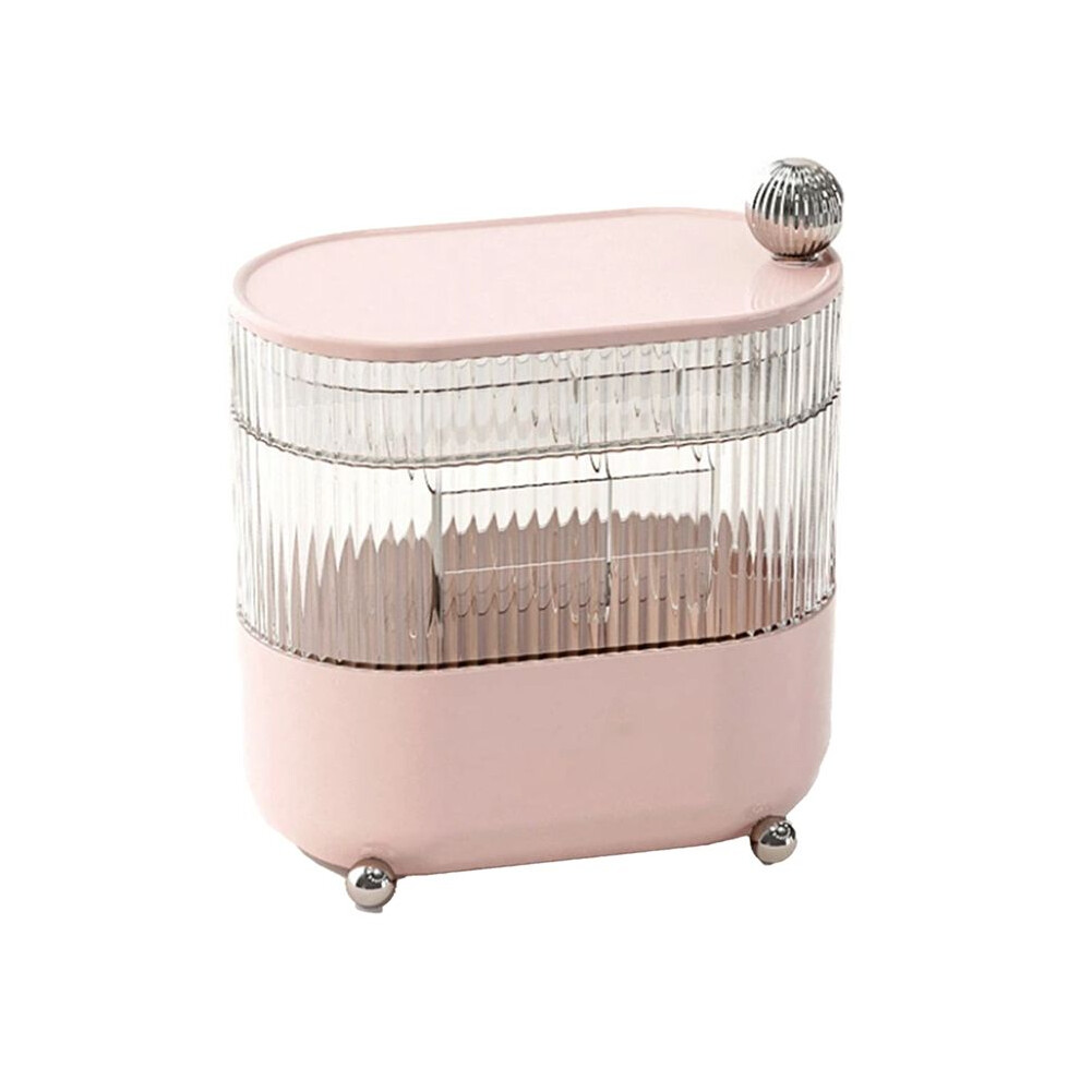 Rotatable Jewelry Boxs Multi-Layer Desktop Storage Box For Cosmetics Lipsticks Cables Jewelry Makeup Organizer, Tauoh