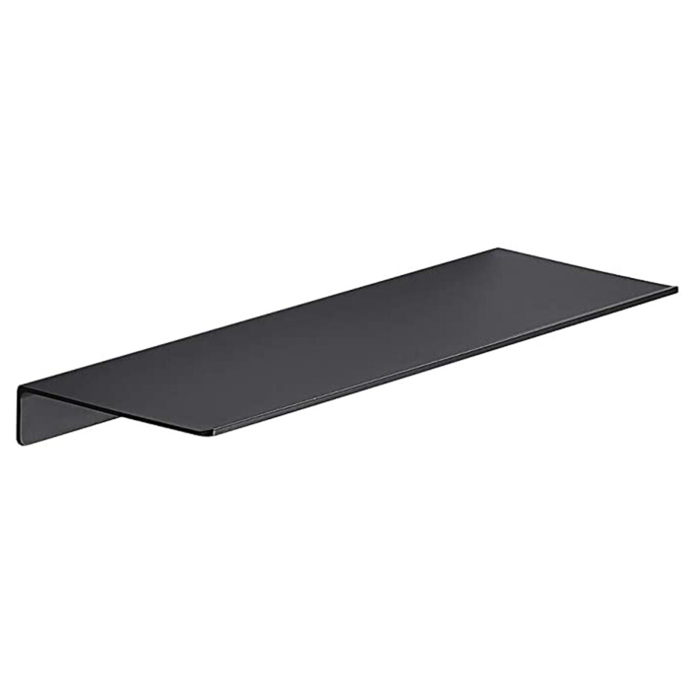 Metal Wall Shelves, Black Floating Shelves,Bathroom Racks, Wall Display Shelves,Wall Mounted Kitchen Spice Racks(40Cm) 6033584847048