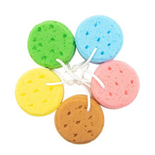 5PCS Round Shower Sponge Children's Shower Sponge Shower Sponge Honeycomb Foaming Bath Supplies