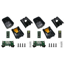 2X DCB120 Batteria Custodia Nel Plastica PCB Protezione di Ricarica Circuito Scatola per Batteria  10,8 V 12V