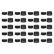 40Pcs Bed Slat End Caps Holders Connector Furniture Accessory for Holding Securing Wooden Slats Bed Board Skeleton Frame