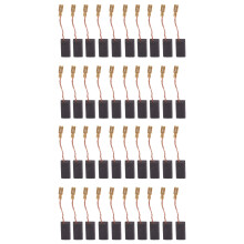 Carbon Brush 40Pcs Replaceable Great Conductive Carbon Brush for Electric Motor Drill 100,5x8x16mm