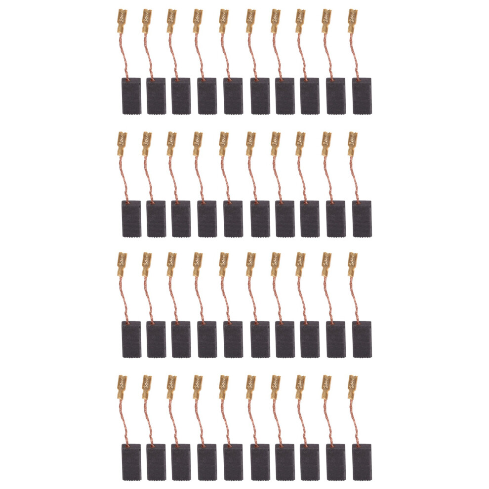 Carbon Brush 40Pcs Replaceable Great Conductive Carbon Brush For Electric Motor Drill 100,5X8x16mm 6032949733828