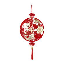 Chinese Lunar New Year Decor 2024 Vietnam Spring Festival Hanging Pendant Chinese Knot Pendant Home Decoration Style 2