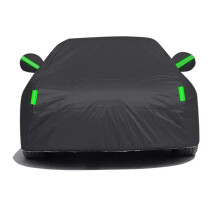 Waterproof UV Resistant Car Cover for Jaguar VS5, Custom Fit All Weather Protection Black