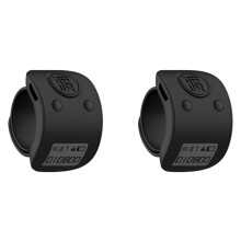2X  Digitale LCD Elettronico con  da Dito Contatore Manuale Un 6 Cifre Contatori Ricaricabili Clicker-Nero