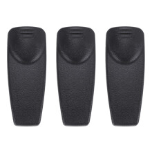 3X Sostituzione Clip da Cintura per  Radios GP328PLUS Morsetto Walkie-Walkie