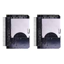 2X 44-Pin Male IDE to  Card Adapter