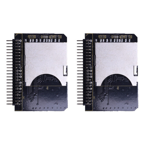 2X 44-Pin Male IDE to  Card Adapter