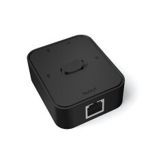 2X Sélecteur de Commutateur Réseau RJ45 LAN CAT6 à 2 1000 Mbps 2 en 1 Sortie/1 en 2 Sorties Répartiteur de Commutateur Réseau Externe Interne