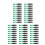 50Pcs Sc/Apc Fiber Optic Connector Embedded Single Mode Component Fiber Optic Quick Connector-Black + Green 1
