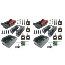 2X Li-Ion Battery Case Circuit Board PCB for Zhipu Hongsong Jingmi No Original 18V Lithium Battery,10 Hole