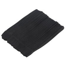 600 x L 15 cm Tirante de Cable de Nylon Negro Ajustable