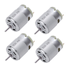 4X RS380  1.5-18V 30000RPM Micro-Motor 38X28mm for RC Model Toys DIY, Silver