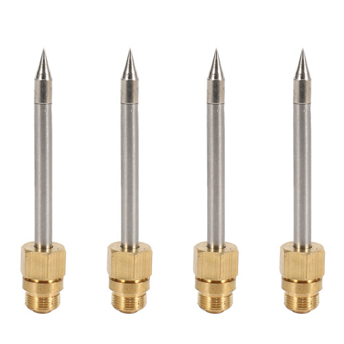4X 510 Interface Soldering Iron Tip  Portable USB Soldering Iron Tip Welding Rework Accessories, Pointed