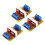 3X Audio Stereo Isolator Eliminate Current Sound Interference Filter Eliminator Ground Loop Suppressor Noise Isolation 1