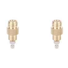 2X Adaptateur de Soude, TR21-4 Filetage Mâle En Laiton Adaptateur D'Eau de Soude Accessoires de Connecteur pour Club