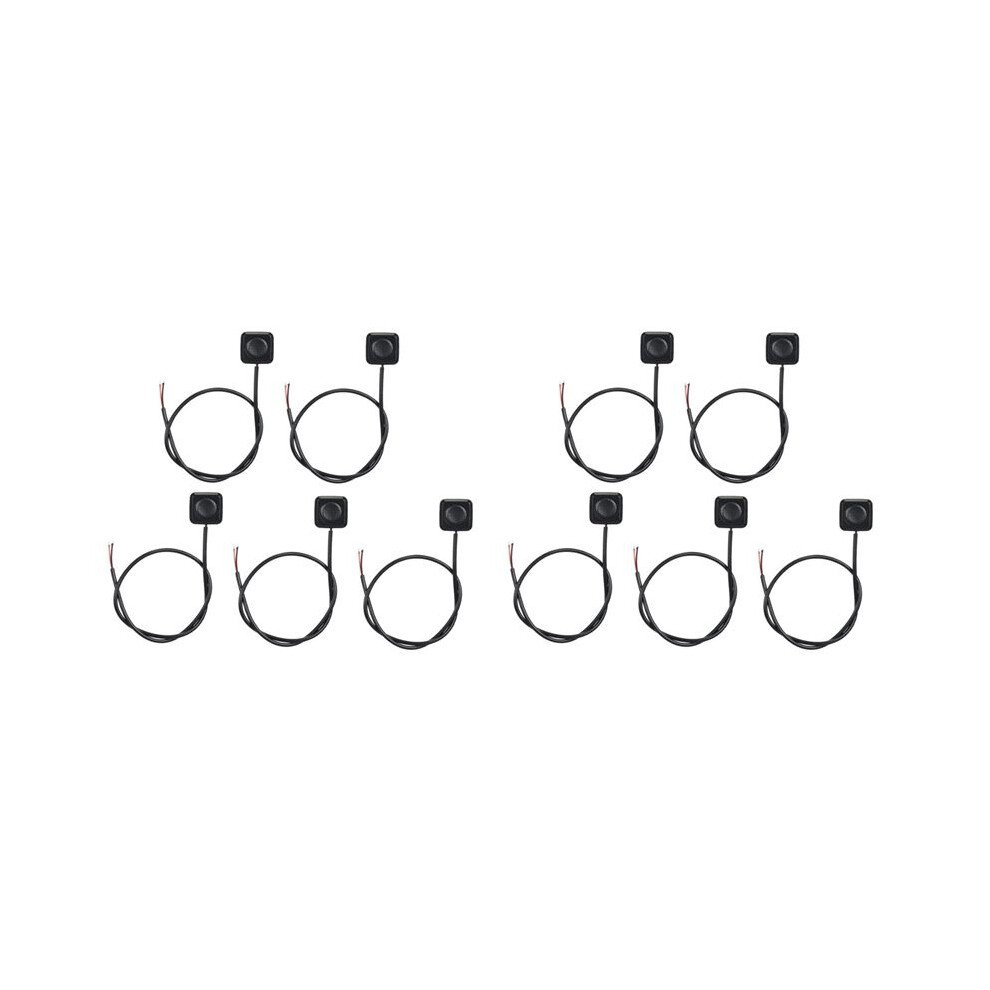 10Pcs Momentary Momentary Push Button Off 12V 24V Surface Mount Button 6033957344259