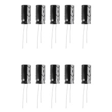 10 x 25V 1000UF 105 Radial Electrolytic Capacitor 10X20mm