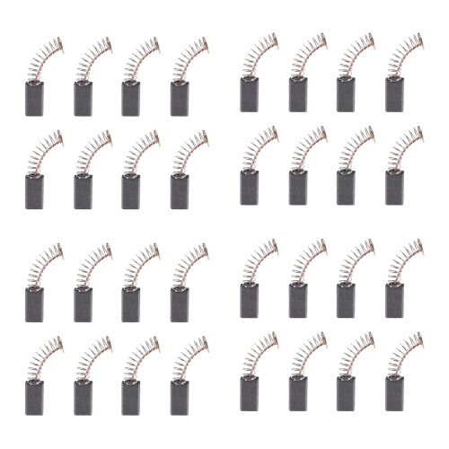 32 Pcs 5 X 8 X 14mm Carbon Brush Replacement for Electric Angle Grinder