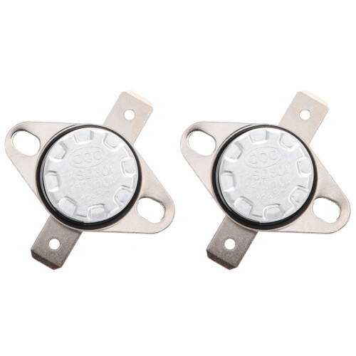 2X KSD301 AC 250V 10A 125 Celsius NC Temperature Control  Thermostat