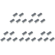 25-Piece 10-Segment Bar Graph Shows Red Digital LED Light Bar