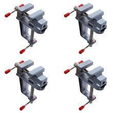 4X Draagbare -Tafelbankklem Kleine Bankschroef voor Klein Werk Hobby Sieraden Diy Repair Tool Werktafelbankschroef