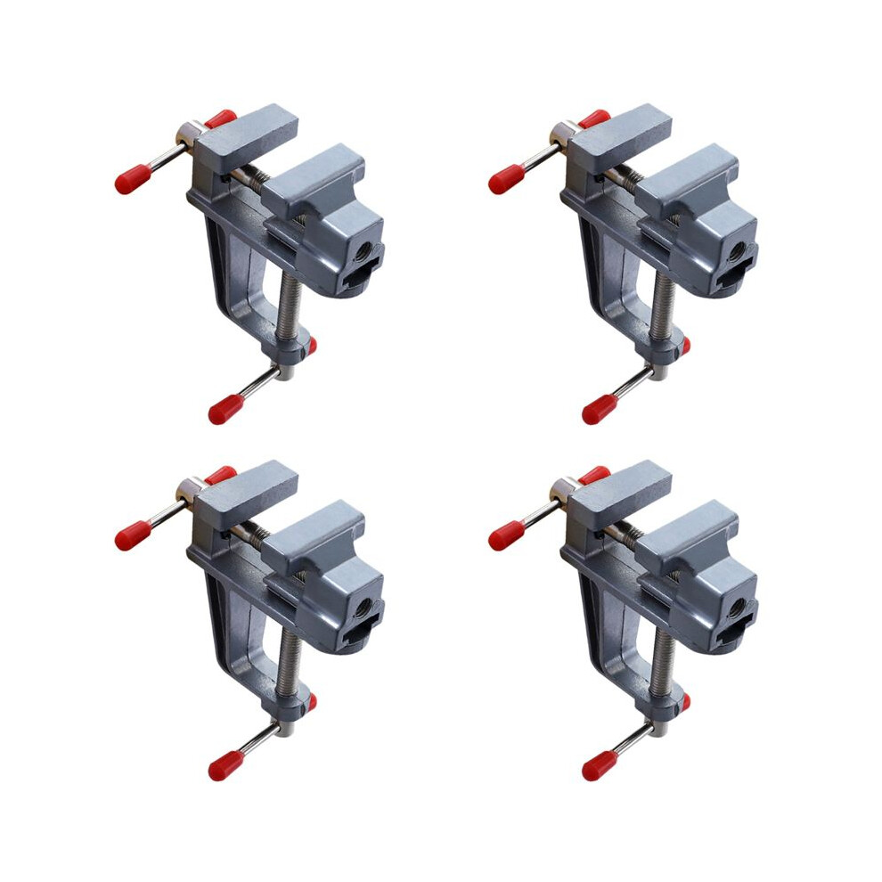4X Portable Table Vise Clamp Small Vice For Small Work Hobby Jewelry Diy Repair Tool Work Table Vise Tool 6033934425667