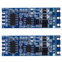 2X Ttl Adattatore Rs485 Porta Seriale 485 Modulo Convertitore di Livello Uart 3.3V 5V