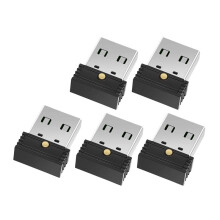 5X Jiggler de Mouse USB, Jiggler Automático de Mouse de Computador, Mantém o Computador Acordado, Simula o Movimento Do Mouse