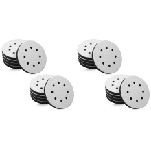20 Pack Soft Density Interface Pads 5 Inch 8 Holes Hook and Loop Sponge Cushion Buffer Backing Pad Foam Interface Pads