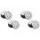 20 Pack Soft Density Interface Pads 5 Inch 8 Holes Hook and Loop Sponge Cushion Buffer Backing Pad Foam Interface Pads 1