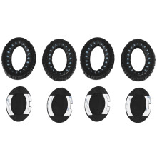 4x Oreille de Remplacement Coussin D'Oreille Coussins pour 2 QC2, 15 QC15