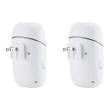 2X Waterless Diffuser,Plug in Waterless Essential Oil Diffuser 10ml Aromatherapy Plug in Wall Diffuser US Plug