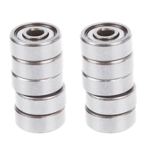 4 x 13 x 5mm Shielded Micro- Small Wheel  Bearings 624Z 10 Pcs