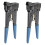 2X para RJ45 8P8C 8P LAN Ethernet Cable de Red Cable Crimper Crimper Tool 2