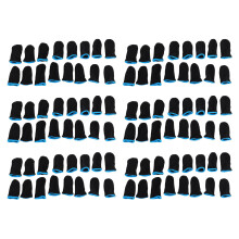 18-Pin Carbon Fiber Finger Sleeves for PUBG Mobile Games Press Screen Finger Sleeves(96 Pcs)